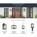 Marimount 1 Light 17 inch Black Outdoor Wall, X-Large